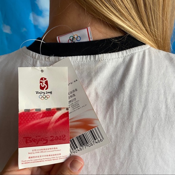 NWT 2008 Beijing Olympic crop top - Picture 4 of 4
